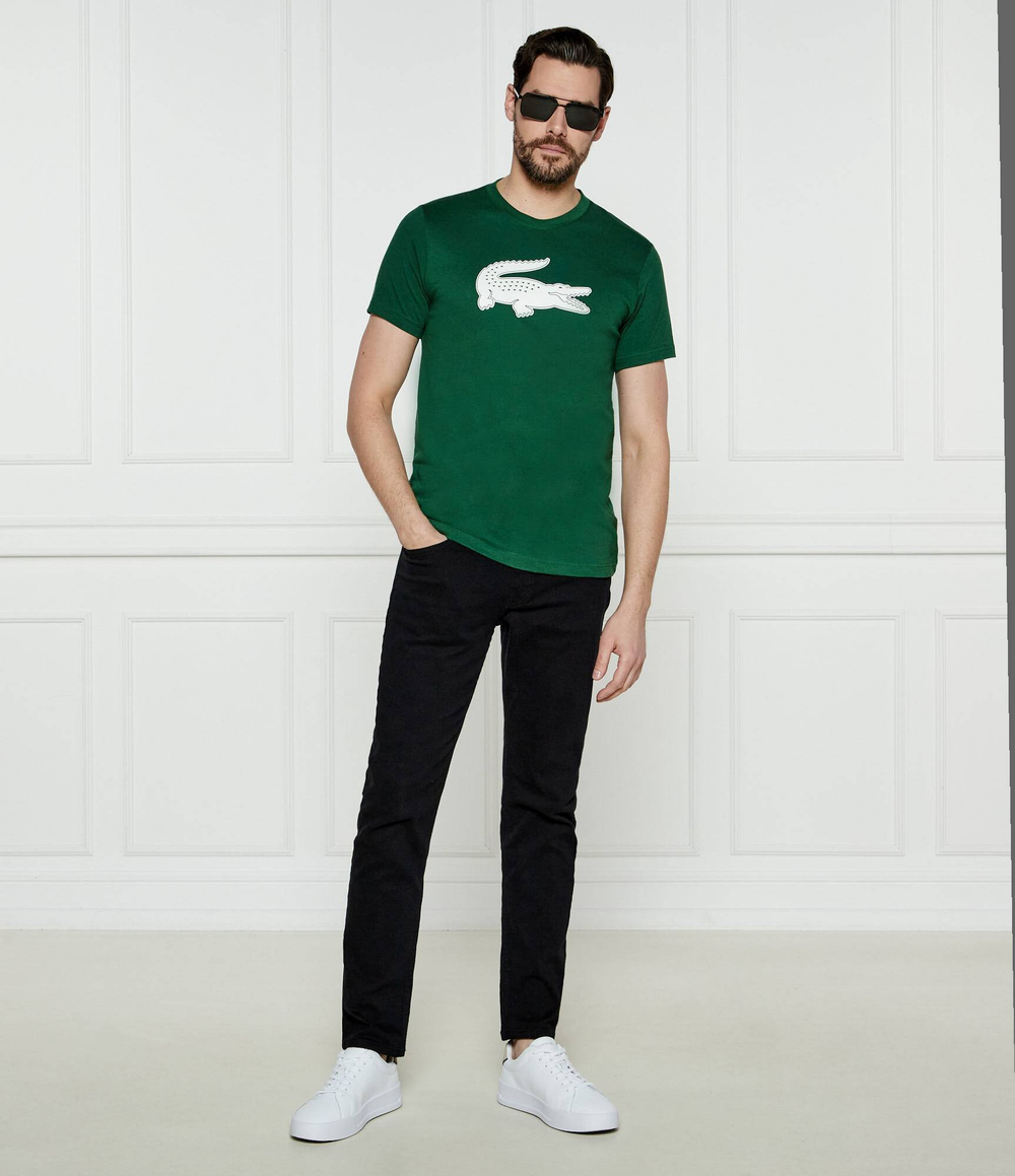 Футболка Lacoste - темно-зеленый(TH2042)