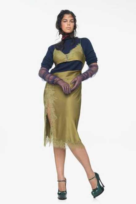 ZARA X JOHN GALLIANO ДЛИННЫЕ ПЕРЧАТКИ ИЗ 100% КОЖИ LIMITED EDITION, БРОНЗОВЫЙ