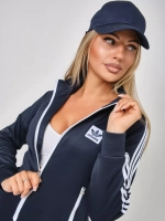 костюм спортивный на молнии Adidas с брюками и толстовка
