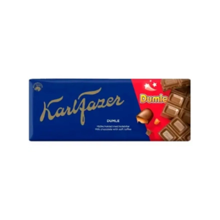 Шоколад молочный Fazer с кусочками ириса Dumle 180 г