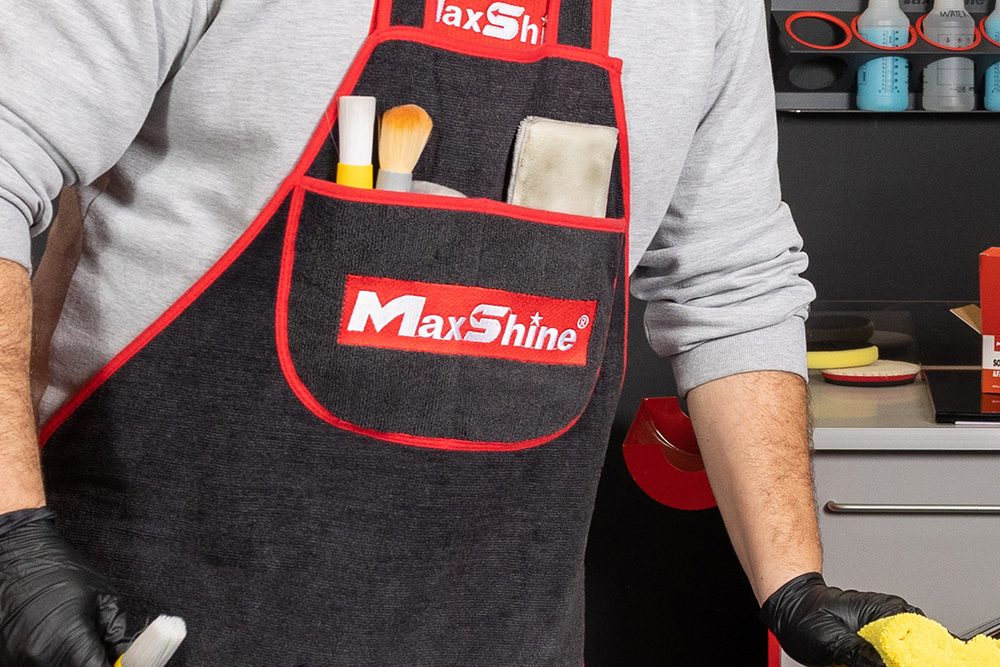 Фартук детейлера из микрофибры MaxShine, 330 г/м, водонепроницаемая подкладка, 7011001