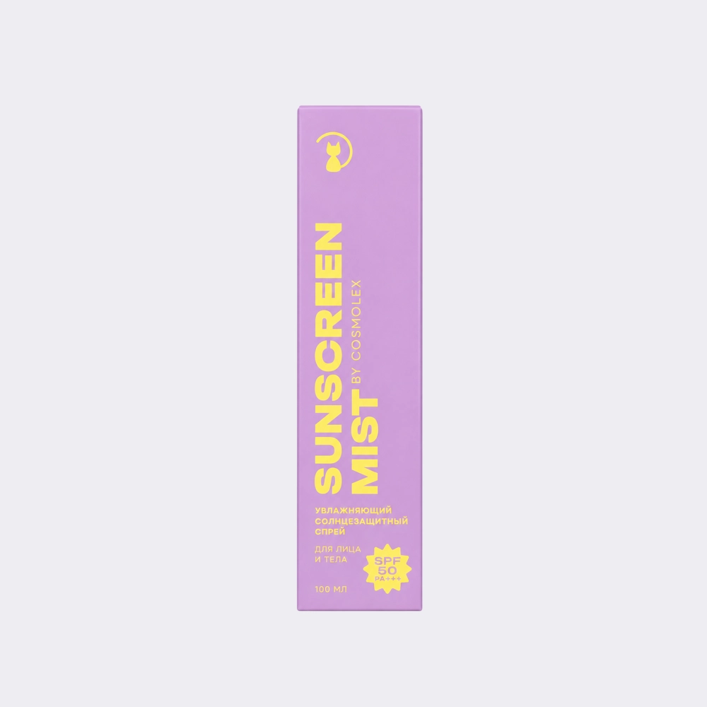 Солнцезащитный спрей для лица и и тела SPF50+PA+++ Cosmolex Sunscreen Mist