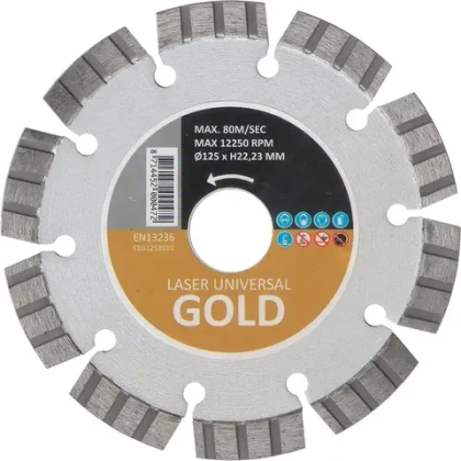 Алмазный диск GOLD 125 мм Hitachi CEG1253010