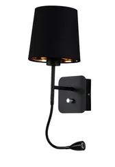 Бра Pablo PABLO AP2 BLACK/BLACK-GOLD Crystal Lux