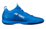 YONEX Power Cushion Infiniti 2 Textile, Synthetic Leather Low top Badminton Shoes Men"s Metal Blue