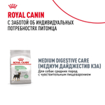 Royal Canin Medium Dermacomfort Медиум Дермакомфорт Корм сухой для взрослых собак средних размеров 10кг