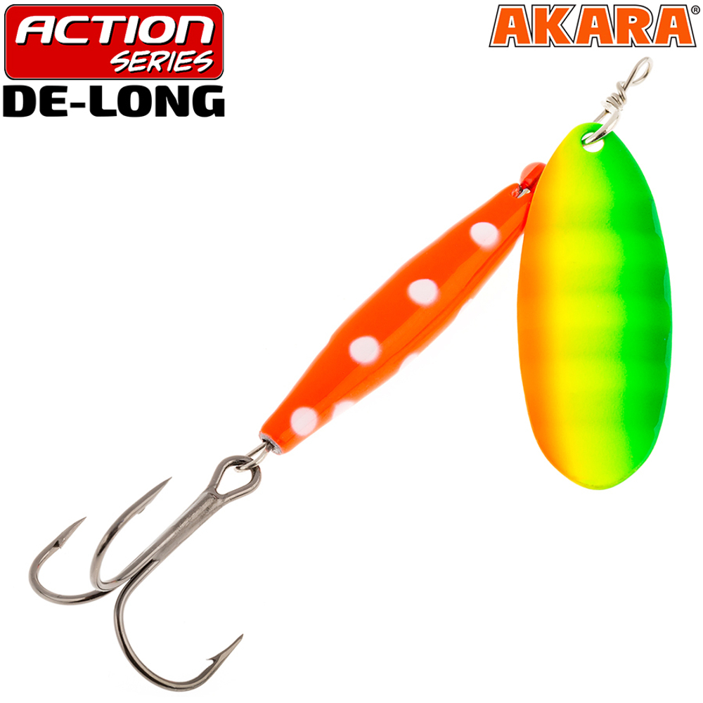 Блесна вращающаяся Akara Action Series De-Long 4 20 гр. 5/7 oz. A31