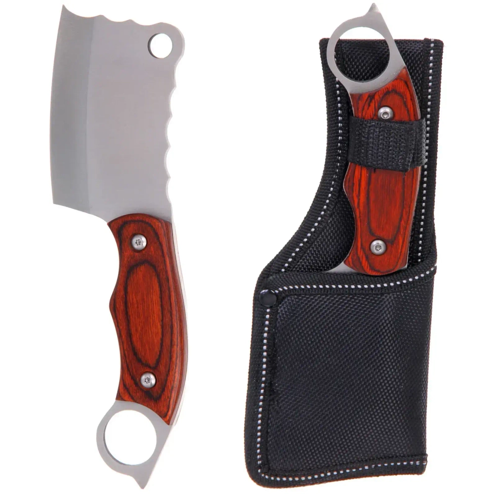 Топор туристический 200*55*15мм в чехле 1850-1