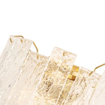Настенный светильник Е14 Ricardo AP3 Brass латунь Crystal Lux