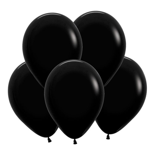 S 12" Пастель Черный / Black / 10 шт.