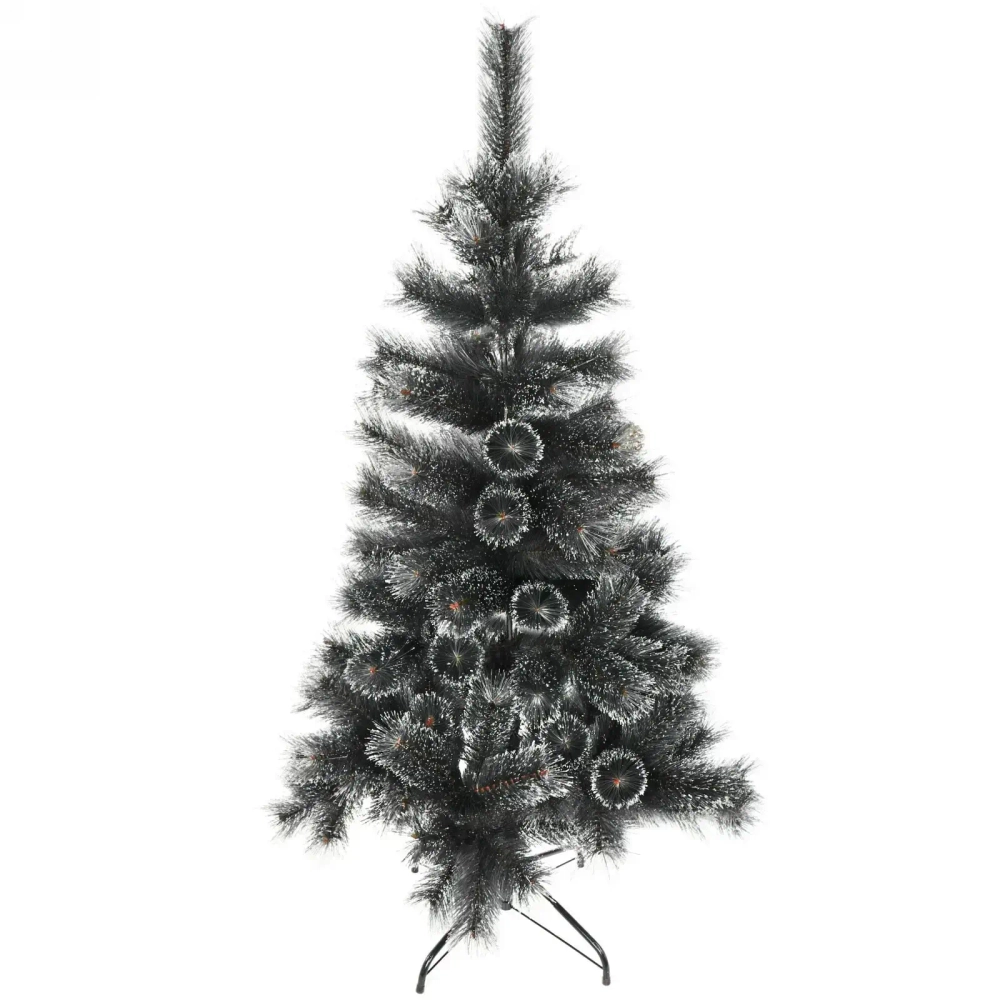 Ёлка «Звездная пыль» 120 см, леска темный иней (110 веток)
