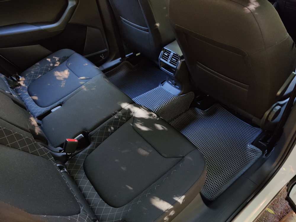Автоковрики для Skoda Kodiaq, 7 мест, (2016-2025)