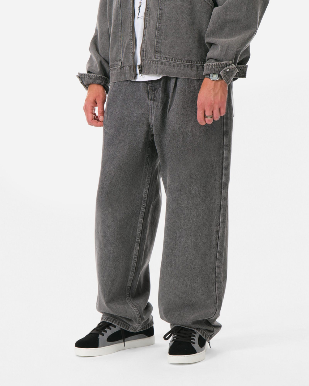 Брюки Anteater Loose Jeans Серый
