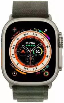 Ремешок для Apple Watch Ultra 49мм Green Alpine Loop - Medium "M"