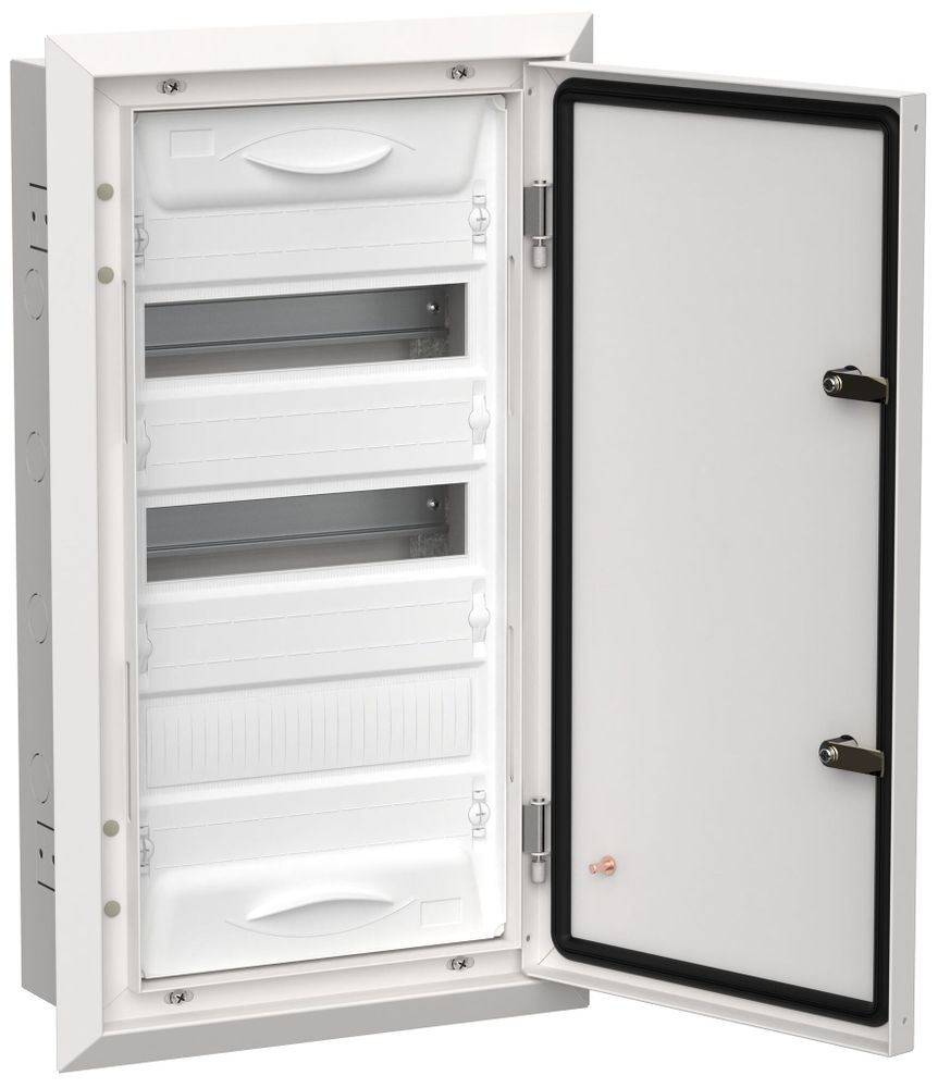 Корпус металлический ЩРВ-36 (1х36) 630х365х130мм IP31 белый (одна дверь) TITAN IEK Корпус металлический ЩРВ-36 (1х36) 630х365х130мм IP31 белый (одна дверь) TITAN IEK