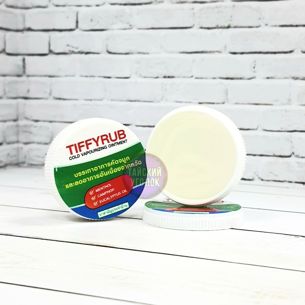 Мазь от простуды Tiffy rub cold vapourizing ointment 6 грамм