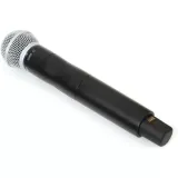 Shure QLXD2/SM58 — цифровой ручной передатчик с капсюлем (24 бит, AES-256, до 10 ч работы)