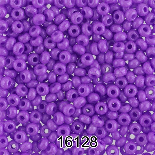 Бисер Preciosa 10/0 (2.3 мм), 500 г, 16128 (Ф005) сиреневый