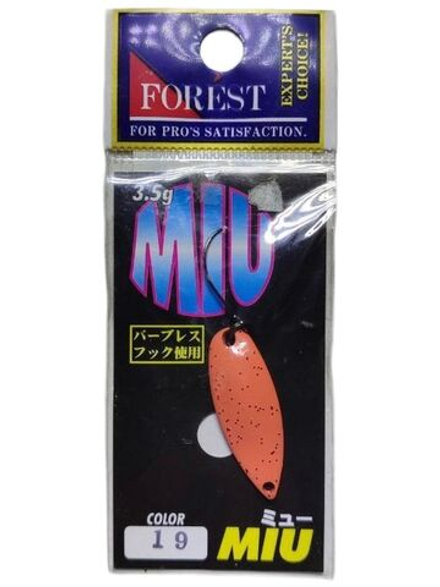 Блесна FOREST MIU 2.8 гр/#19