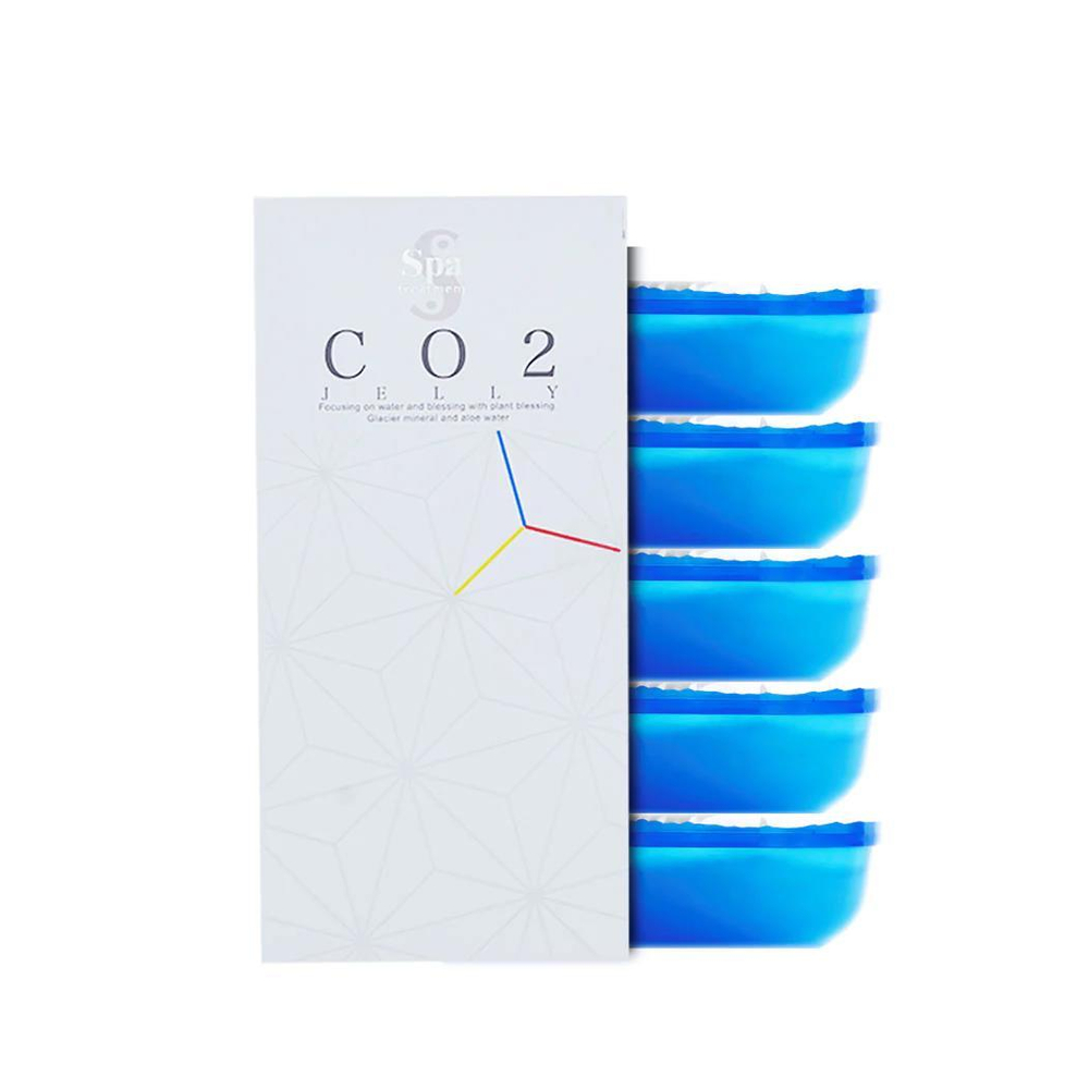 Увлажняющая и подтягивающая карбоновая маска для лица SPA Treatment CO2 Jelly(5шт)