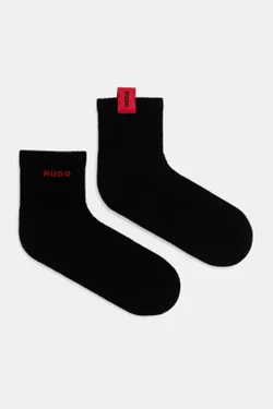 Носки (2 пары) мужские HUGO 2P SH WOVEN LABEL CC 10267309 01