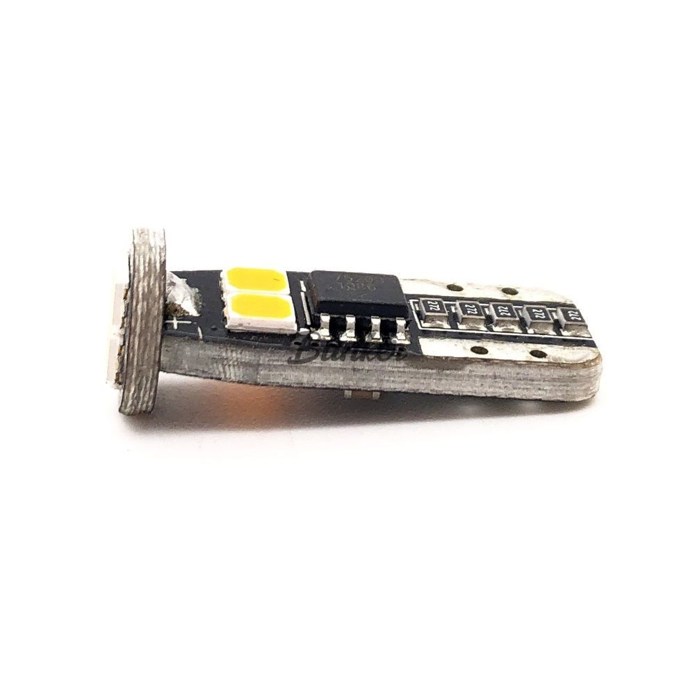 Светодиодная автомобильная LED лампа Sariti PY-8G-T10-6W (W5W),Оранжевый,Не полярная,12V