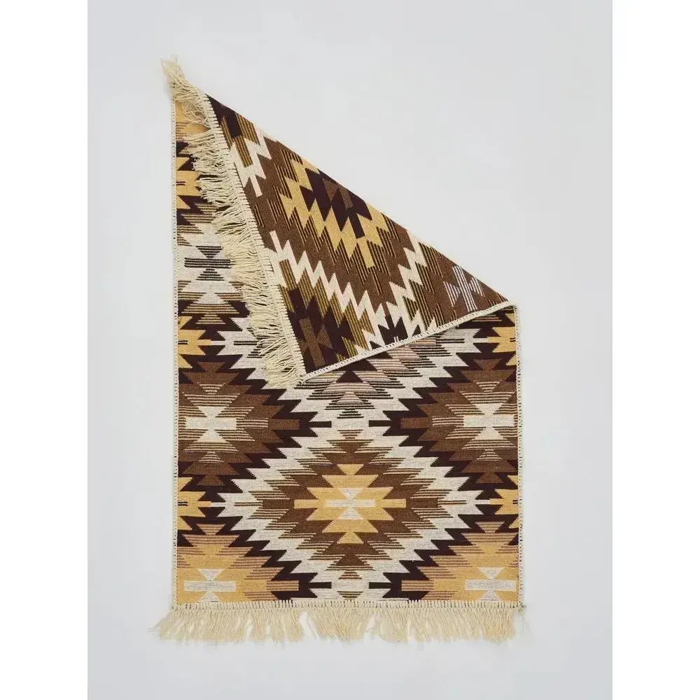 Коврик Kilim GOLD 60x120 коричневый-бежевый, Турция U57431