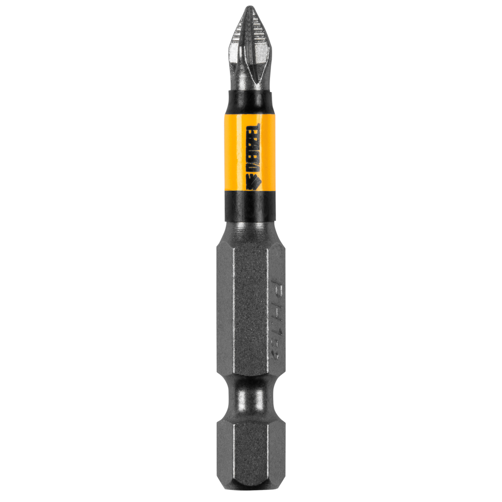 Бита PH1х50, сталь S2, цилиндр., 10 шт. Е 6,3 Denzel