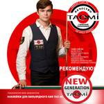 Наклейка для кия TAO-MI 13мм, Pyramid HARD MAX без фибры NG