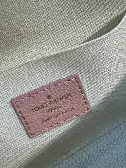 Клатч Louis Vuitton Felicie розовый/белый