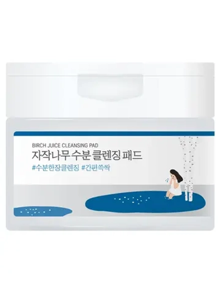 Round Lab Очищающие пэды с берёзовым соком Birch Juice Cleansing Pad 60 шт