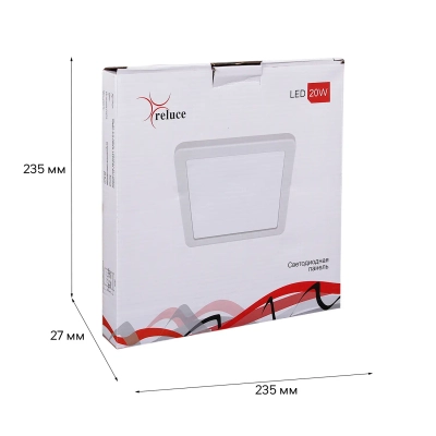 70602-9.0-001OL LED20W WH 4000K панель светодиодная Reluce Technical, LED