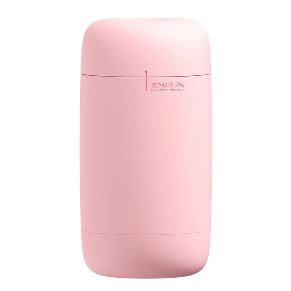 Розовый мастурбатор 16,5см Tenga Puffy Strawberry Pink PUF-005