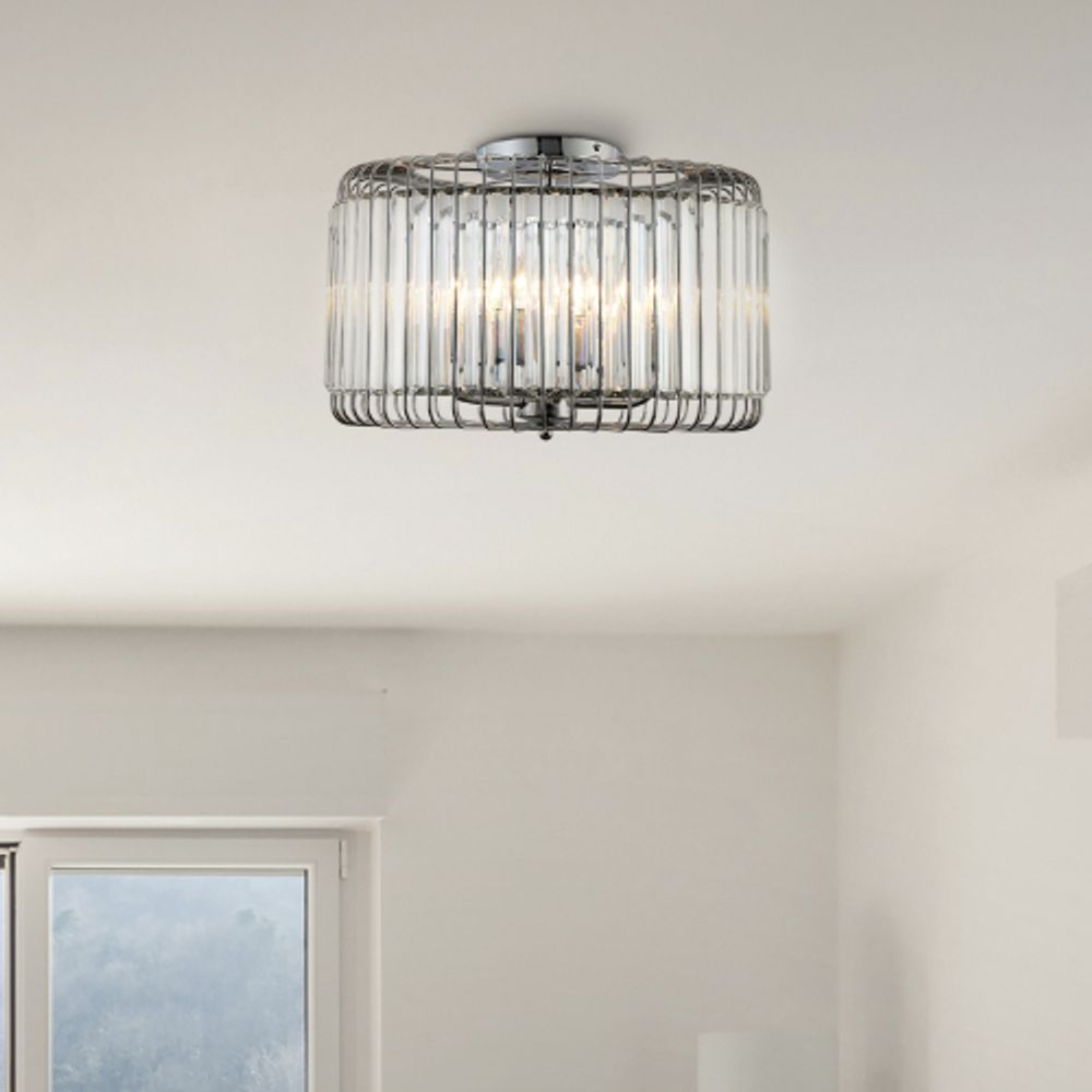 Люстра Rivoli Wibke 1035-305 5 х Е14 40 Вт хрусталь классика | Rivoli
