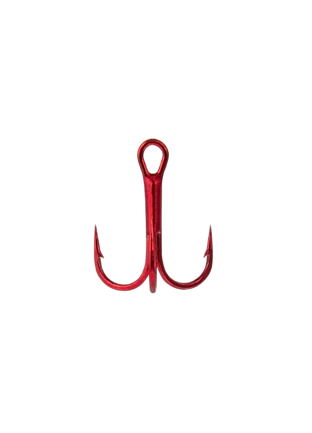 Крючок рыболовный Fish Crystal тройной TREBLE 11030/RED №4 (5 упаковок)