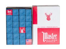 Мел Master (72 шт) синий