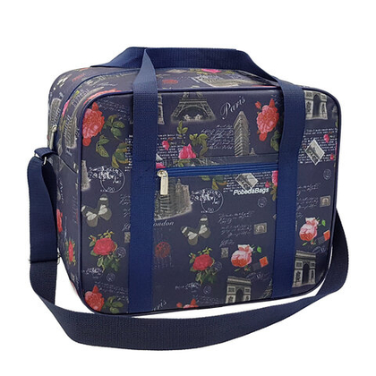 Дорожная сумка для ручной клади Pobedabags Париж 36 x 30 x 27 см