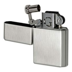 Бензиновая зажигалка Gear Top nickel-microwave (GT1-01)
