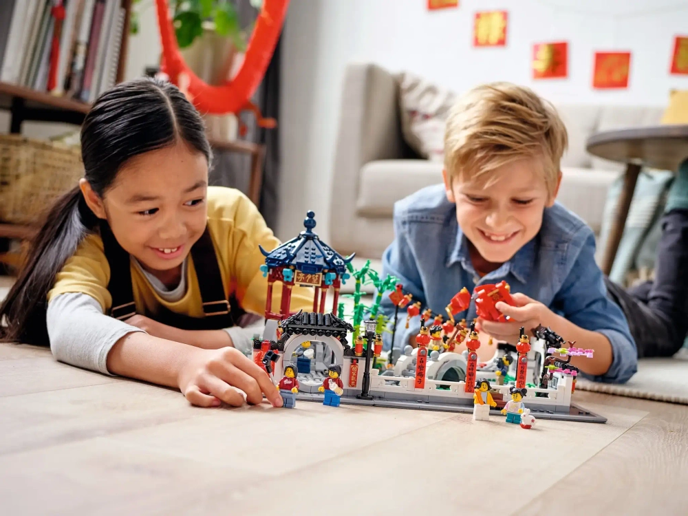 Конструктор LEGO 80107 Весенний фестиваль фонарей