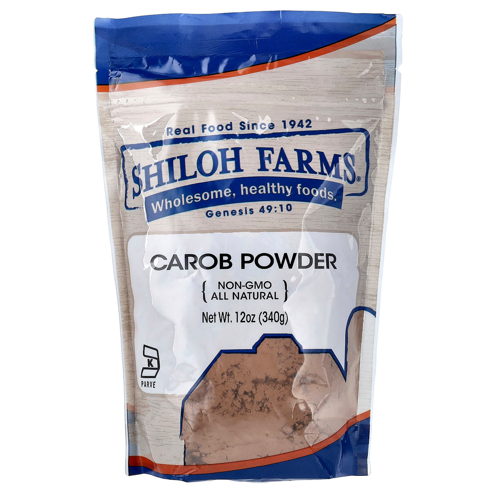 Shiloh Farms, порошок из кэроба, 340 г (12 унций)