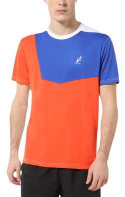 Мужская теннисная футболка Australian Ace Color Block - multicolor