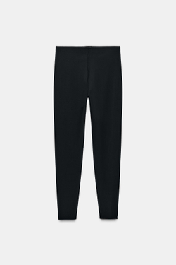 ZARA ЭЛАСТИЧНЫЕ ЛЕГИНСЫ, ЧЕРНЫЙ