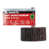Круг лепестковый для дрели, 40 х 20 х 6 мм, P 80 Matrix — фото 6