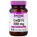 Bluebonnet Nutrition, CoQ10, 200 мг, 60 желатиновых капсул