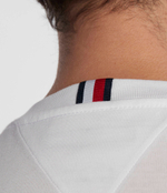 Футболка CENTER CHEST STRIPE TEE Tommy Hilfiger - белый(MW0MW32618)