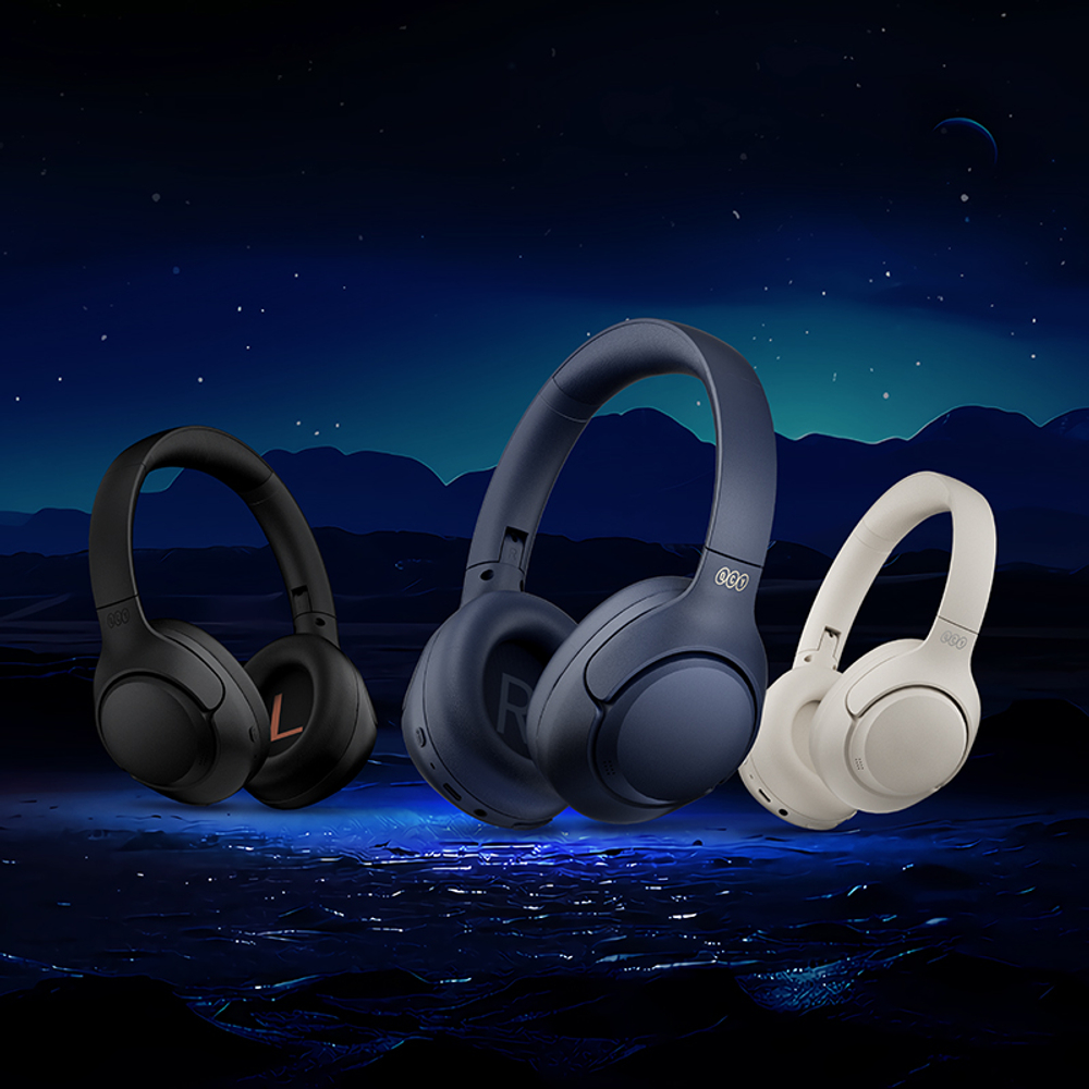 Беспроводные наушники полноразмерные QCY H3 (белые)