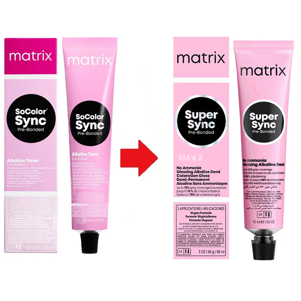 Matrix Super Sync 6M Темный блондин мокка 90 мл