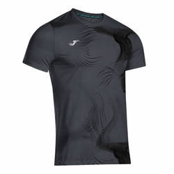 Мужская теннисная футболка Joma R-Night Short Sleeve - dark grey