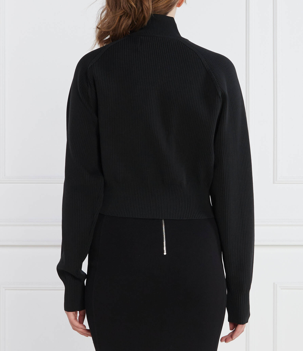 Свитер HALF ZIP CALVIN KLEIN JEANS - черный(J20J221967)
