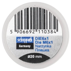 Плашка M6x1/Ф20 Scheppach Sch-DIE6x1